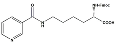 Fmoc-Lys(Nic)-OH CAS 252049-11-9