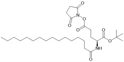 Palmitoyl-Glu(OSu)-OtBu CAS 204521-63-1